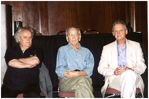 Johnny Byrne, George Bellak, and Christopher Penfold